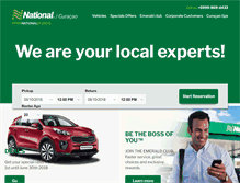 Tablet Screenshot of nationalcuracao.com